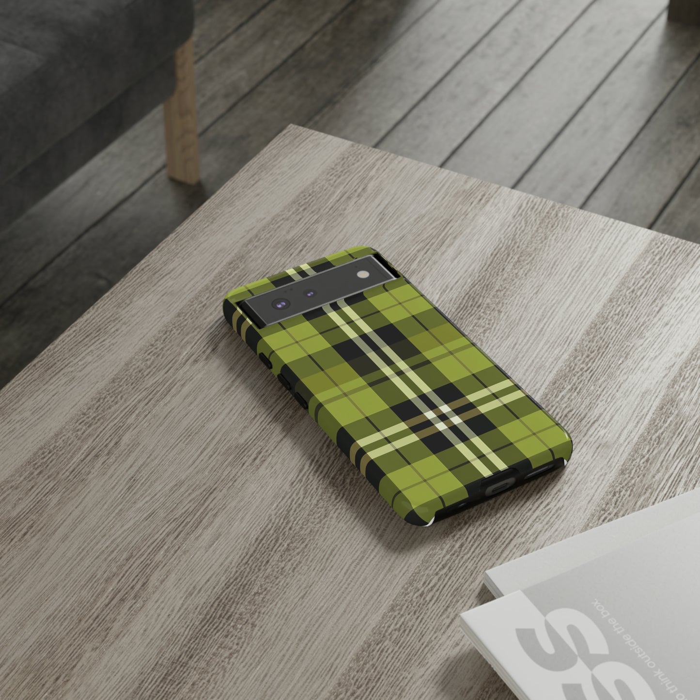 Pistachio Tartan - Tough Cases