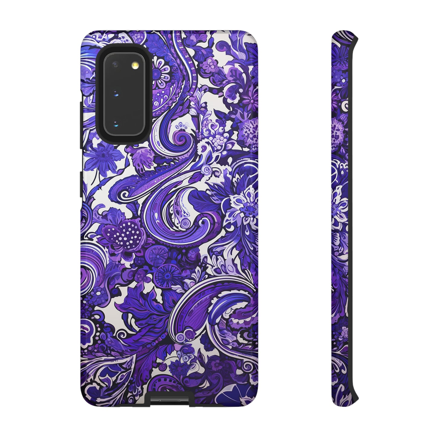 Purple Paisley - Tough Cases