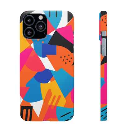 Colourful Shapes - Snap Cases