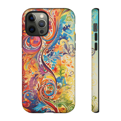 Rainbow Paisley - Tough Cases