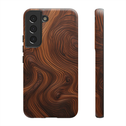 Walnut Pattern - Tough Cases | iPhone | Google Pixel | Samsung Galaxy