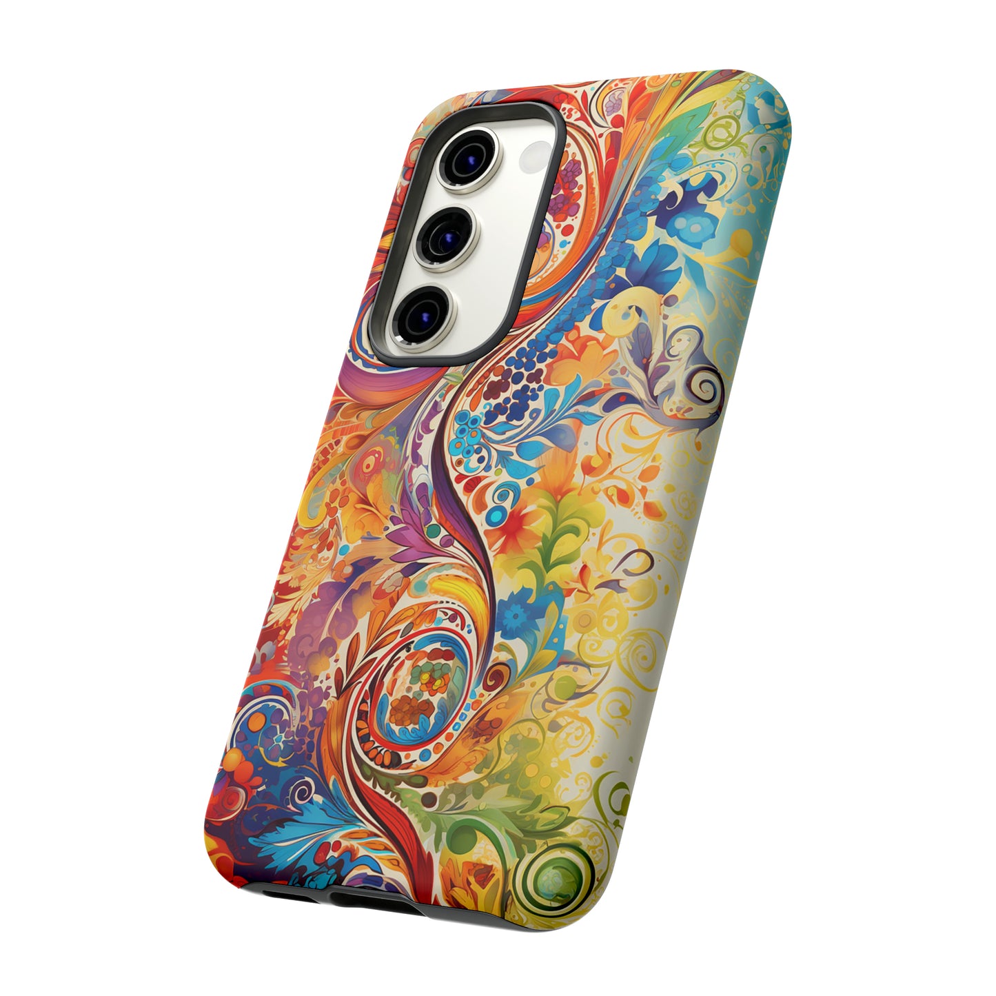 Rainbow Paisley - Tough Cases