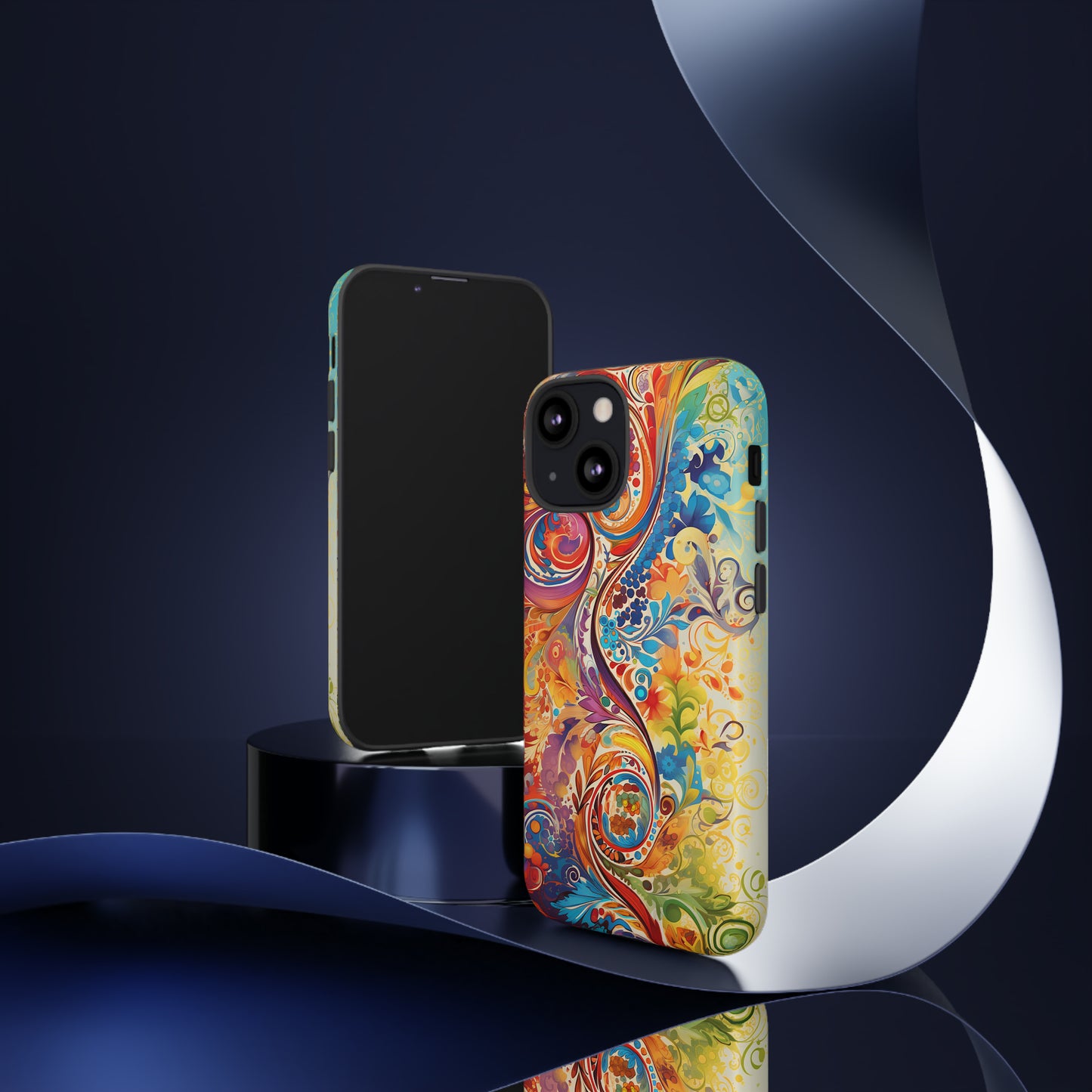 Rainbow Paisley - Tough Cases