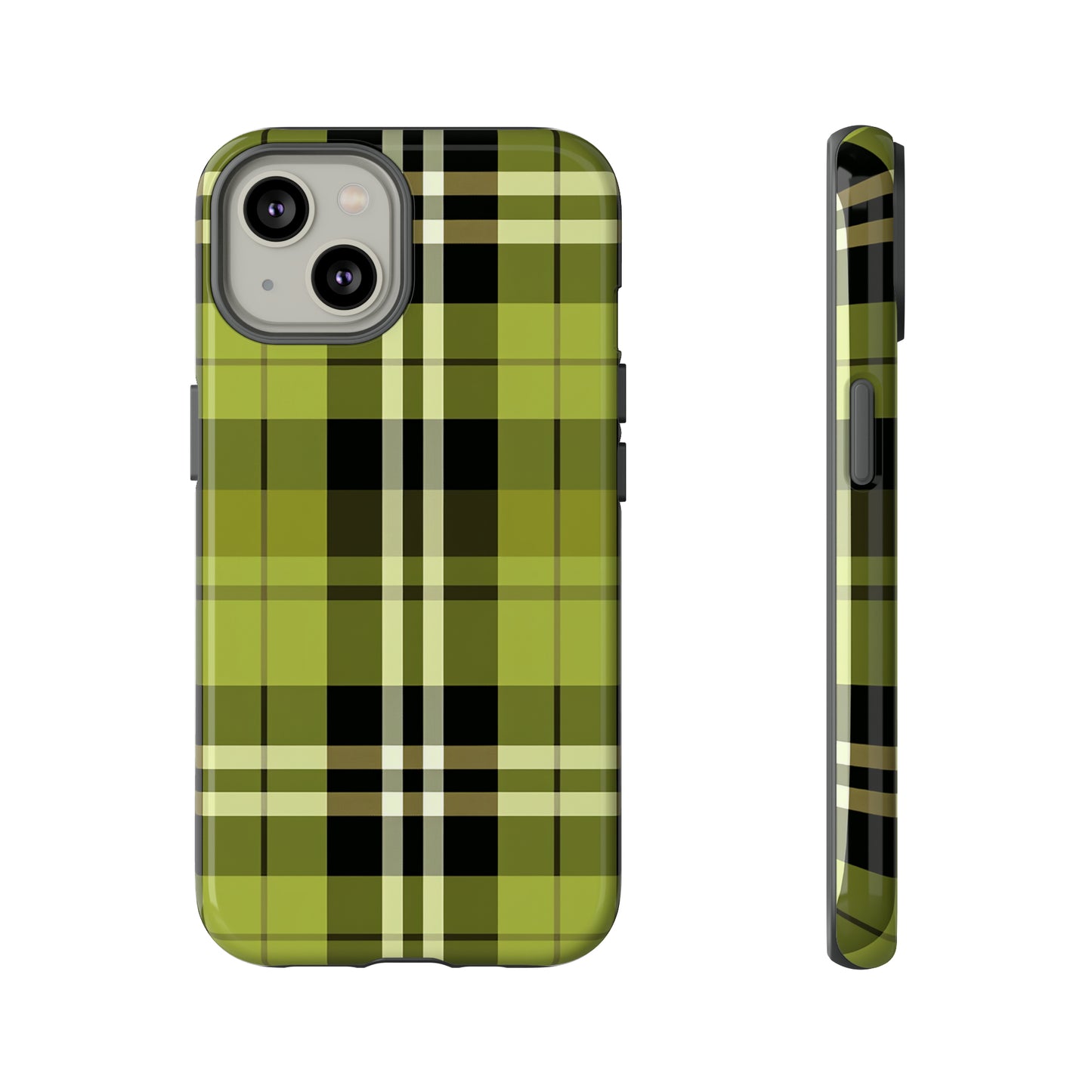 Pistachio Tartan - Tough Cases