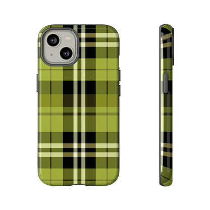 Pistachio Tartan - Tough Cases