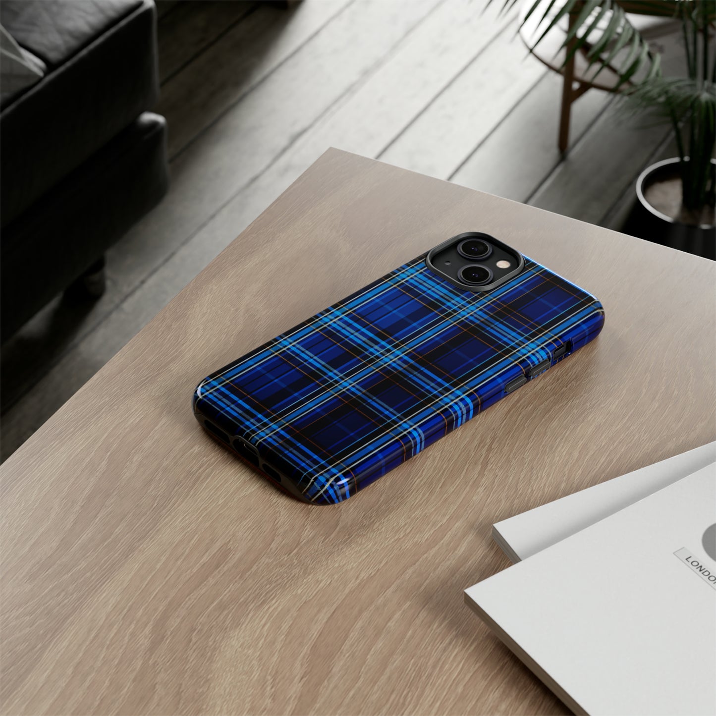 Royal Blue Tartan - Tough Cases