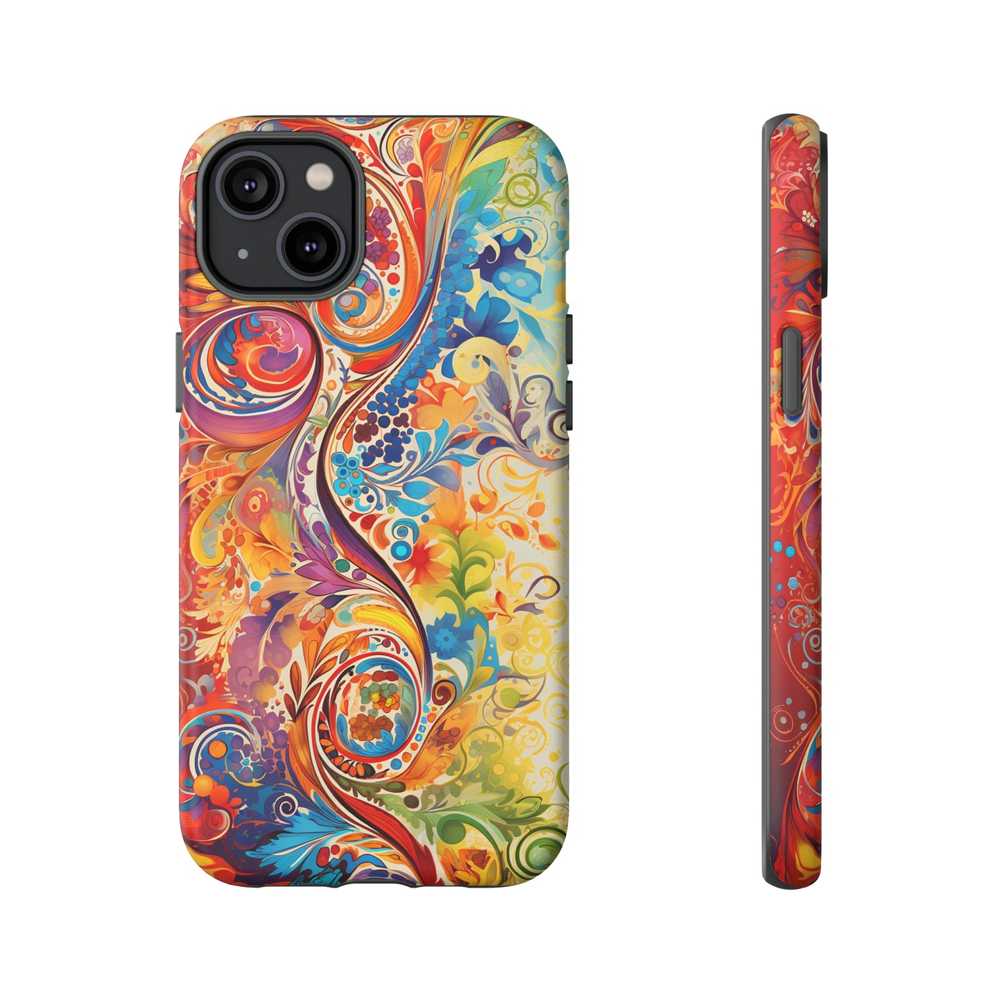 Rainbow Paisley - Tough Cases