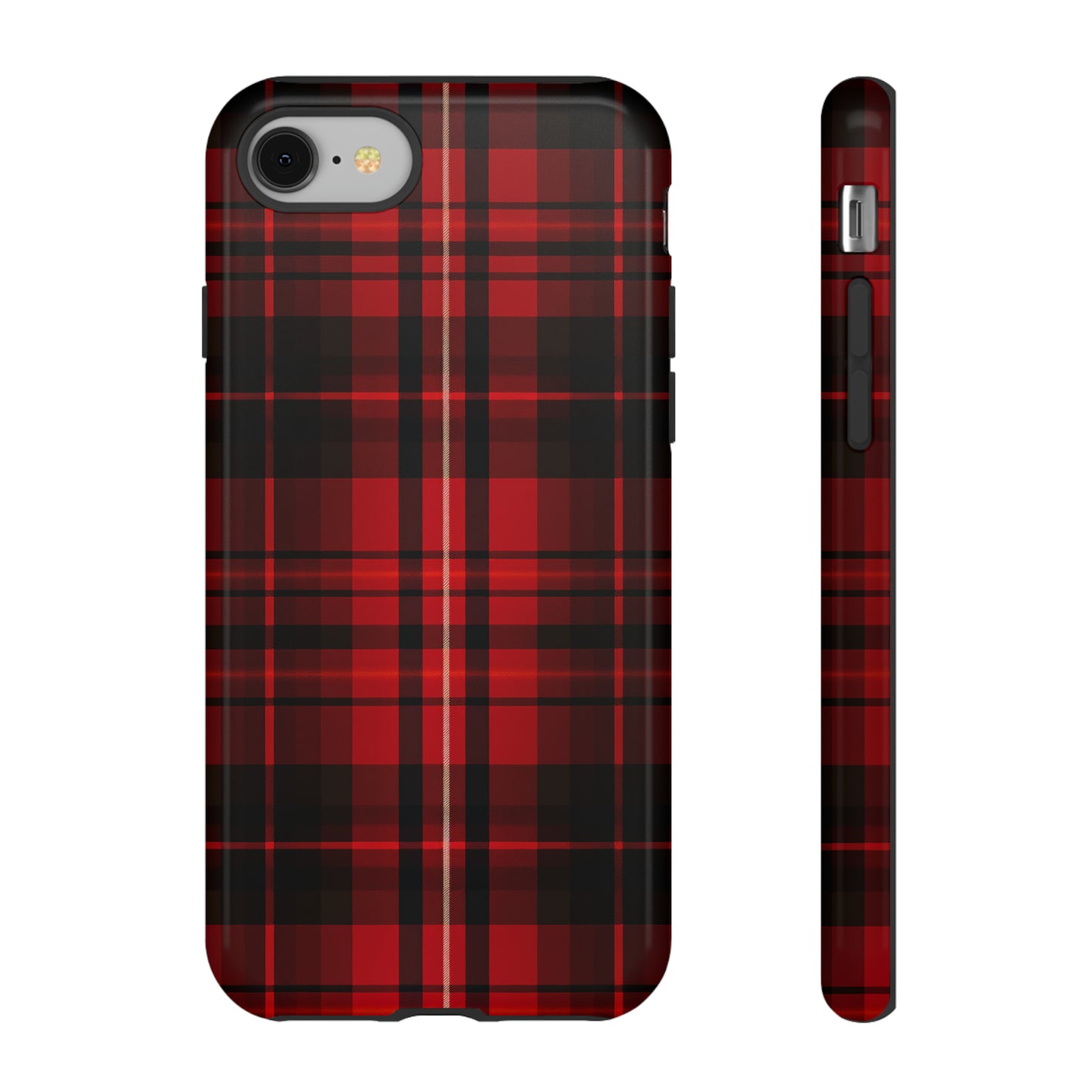 Cherry Red Tartan - Tough Cases