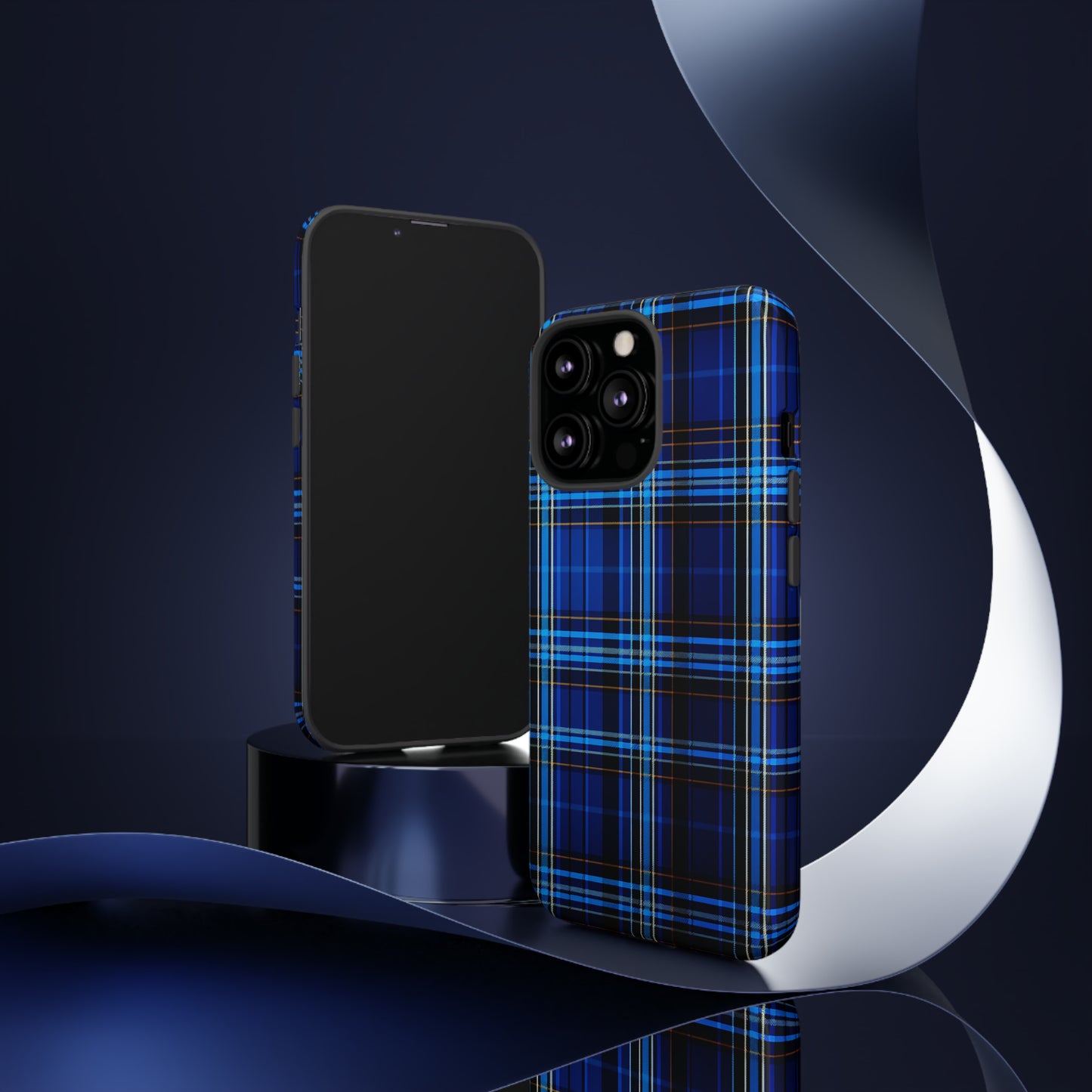 Royal Blue Tartan - Tough Cases