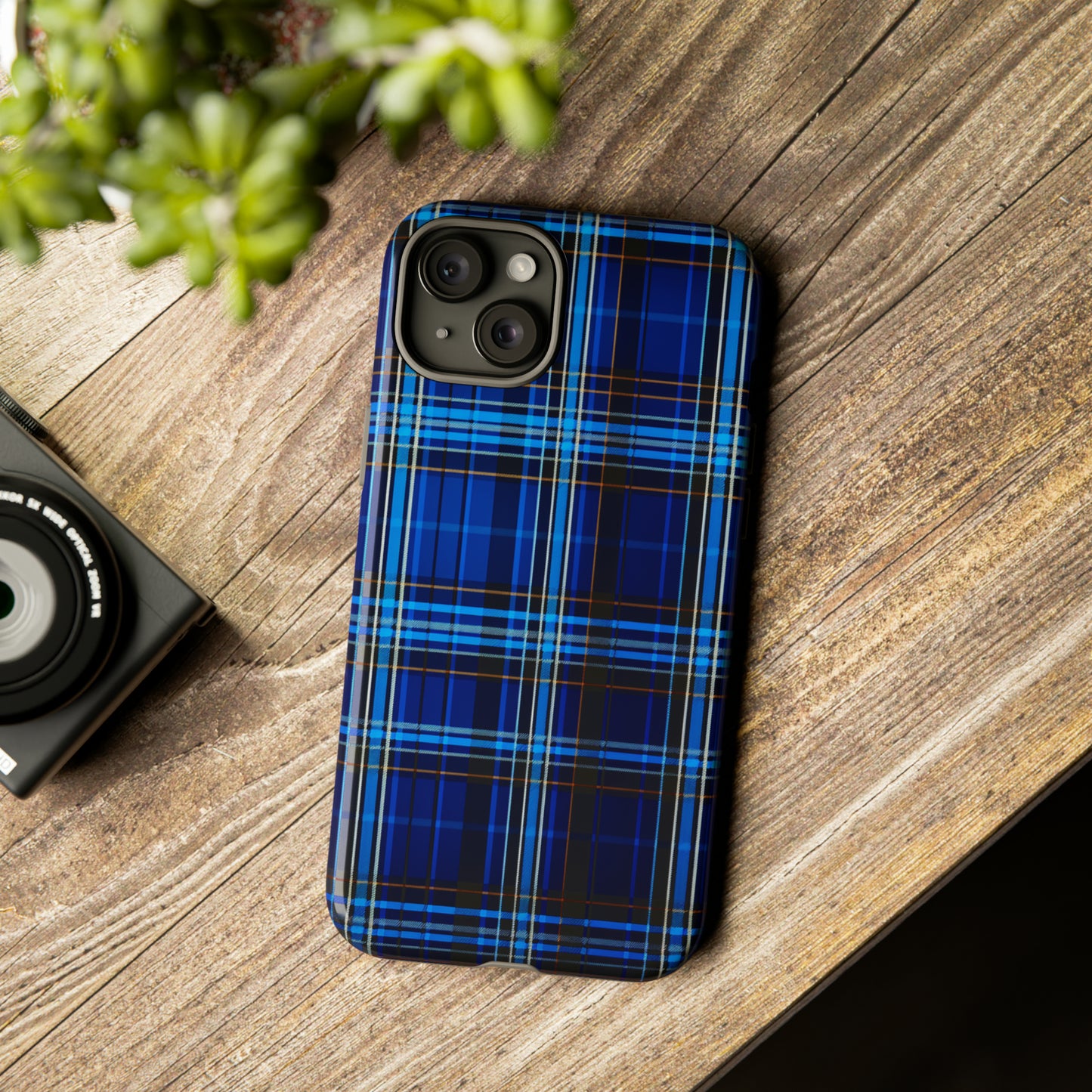 Royal Blue Tartan - Tough Cases