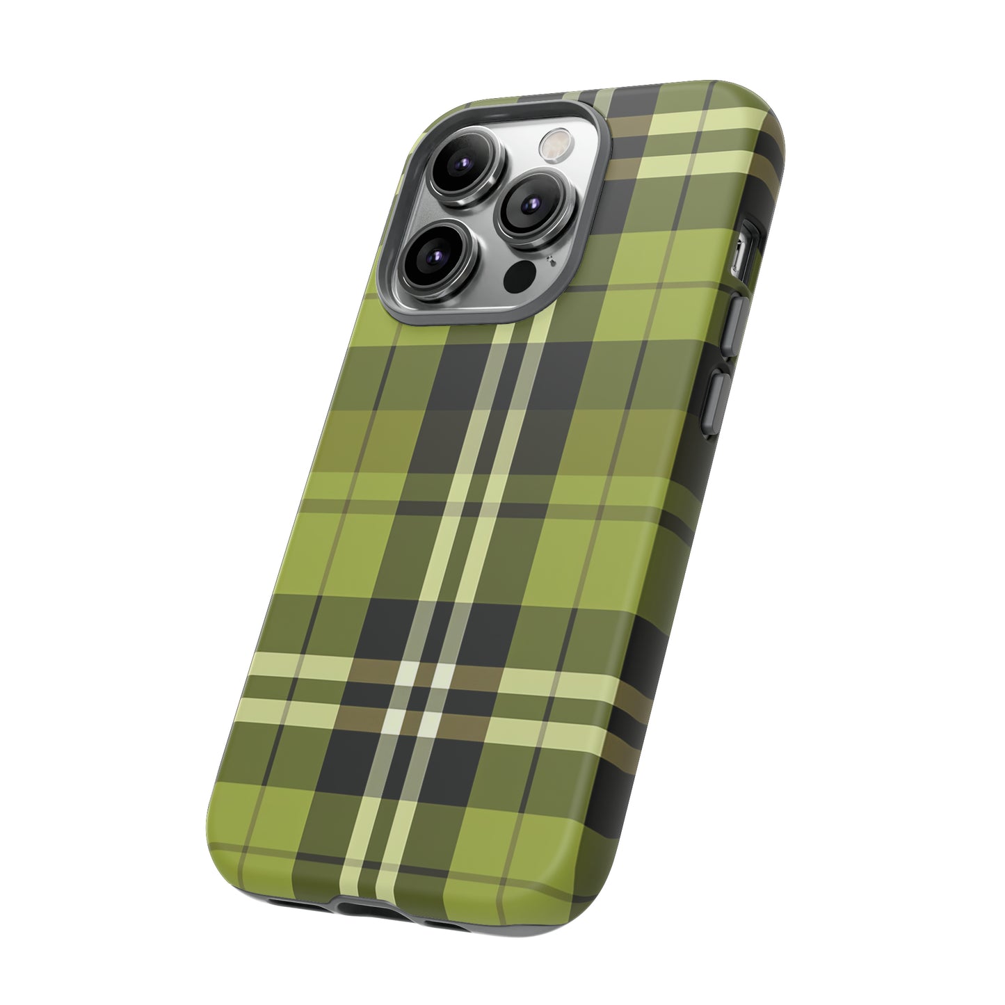 Pistachio Tartan - Tough Cases