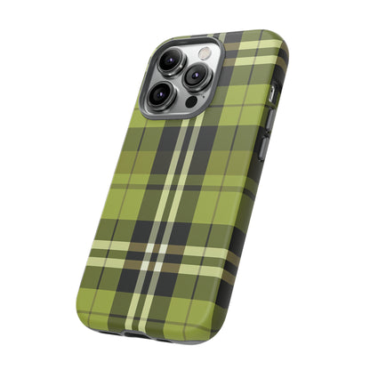 Pistachio Tartan - Tough Cases