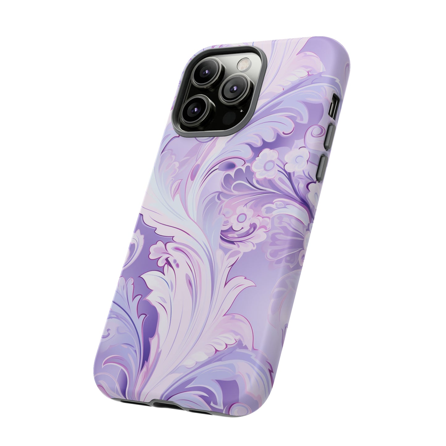 Pastel Lilac Paisley - Tough Cases