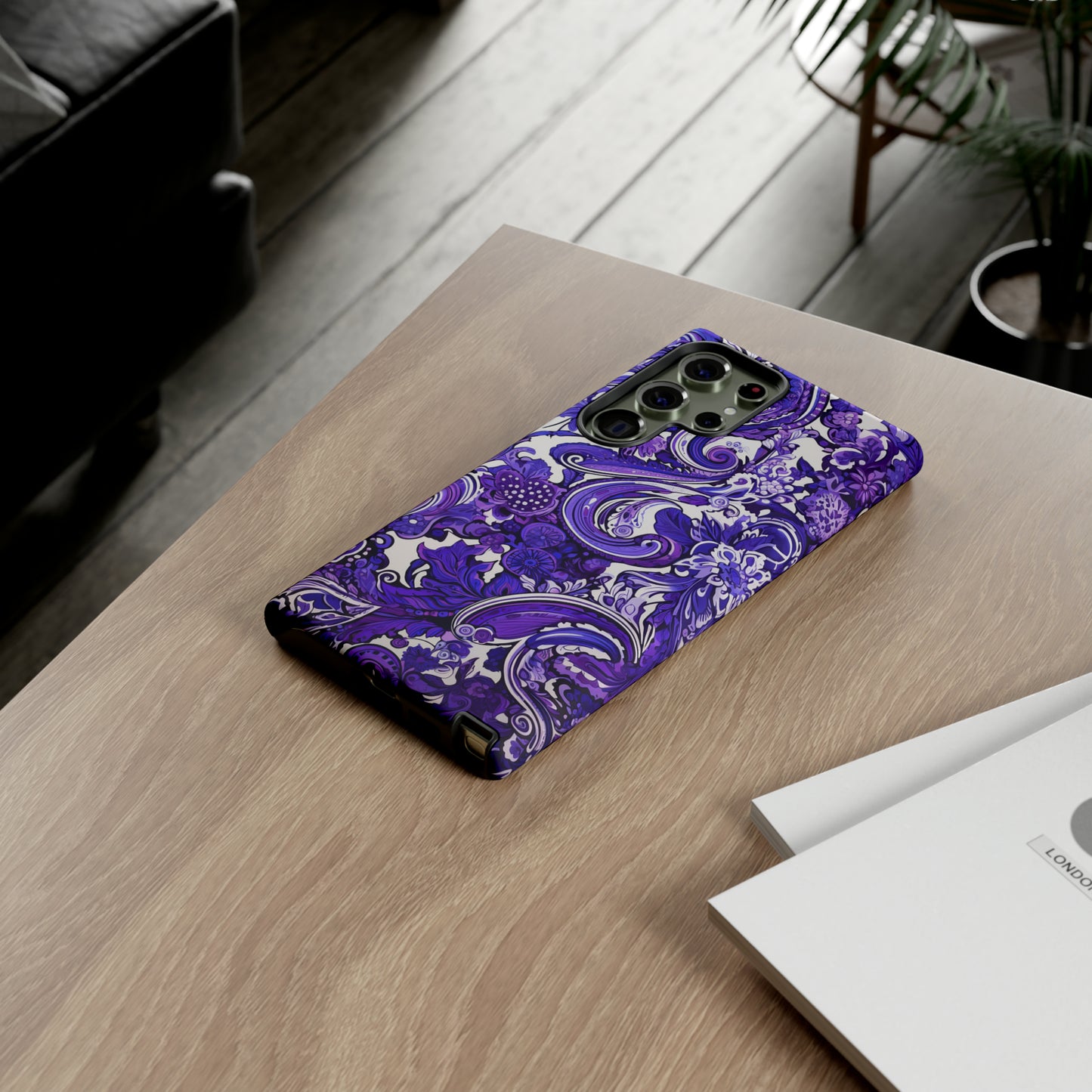 Purple Paisley - Tough Cases