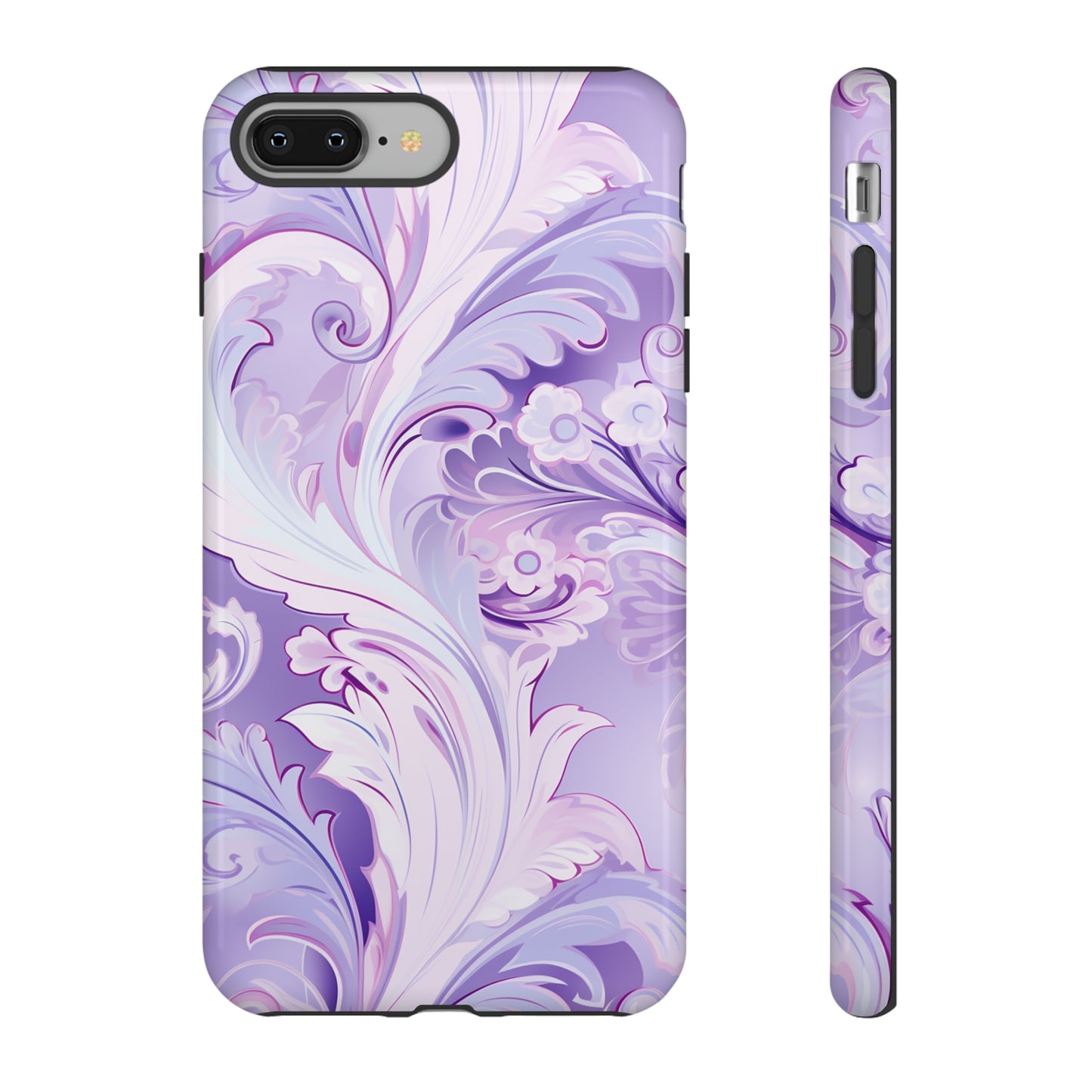 Pastel Lilac Paisley - Tough Cases