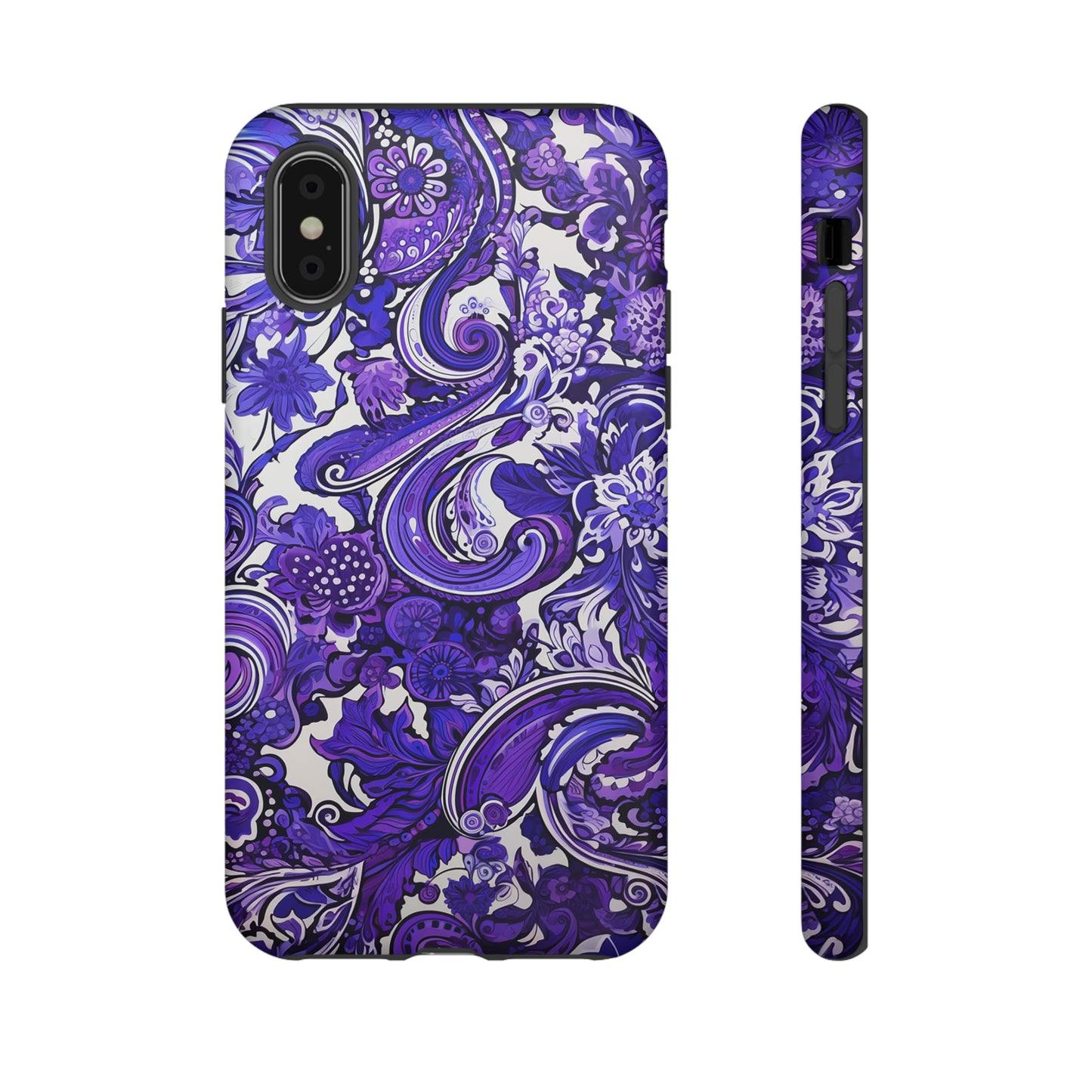 Purple Paisley - Tough Cases