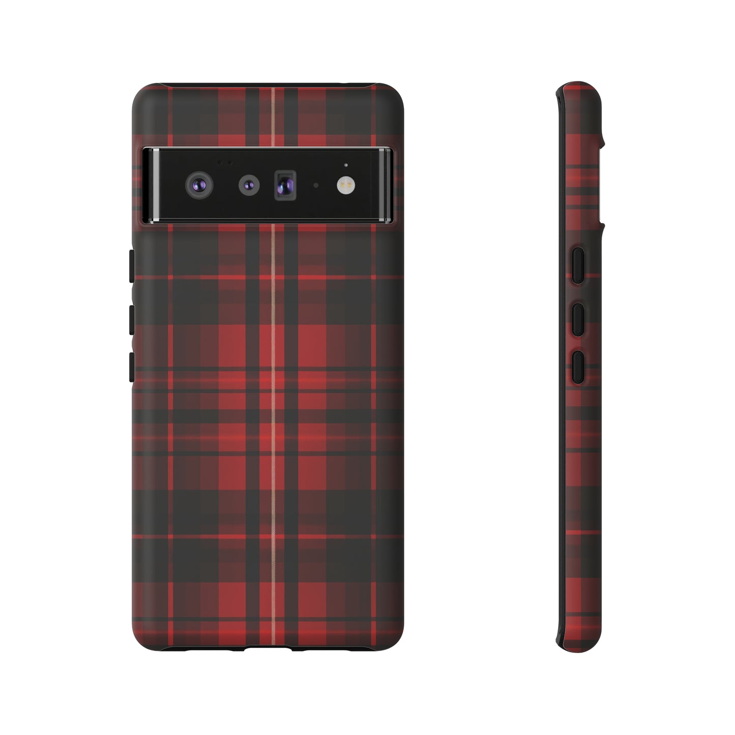 Cherry Red Tartan - Tough Cases