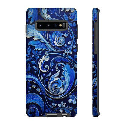 Royal Blue Paisley - Tough Cases