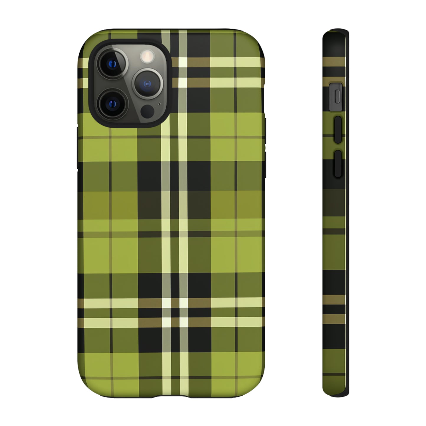 Pistachio Tartan - Tough Cases