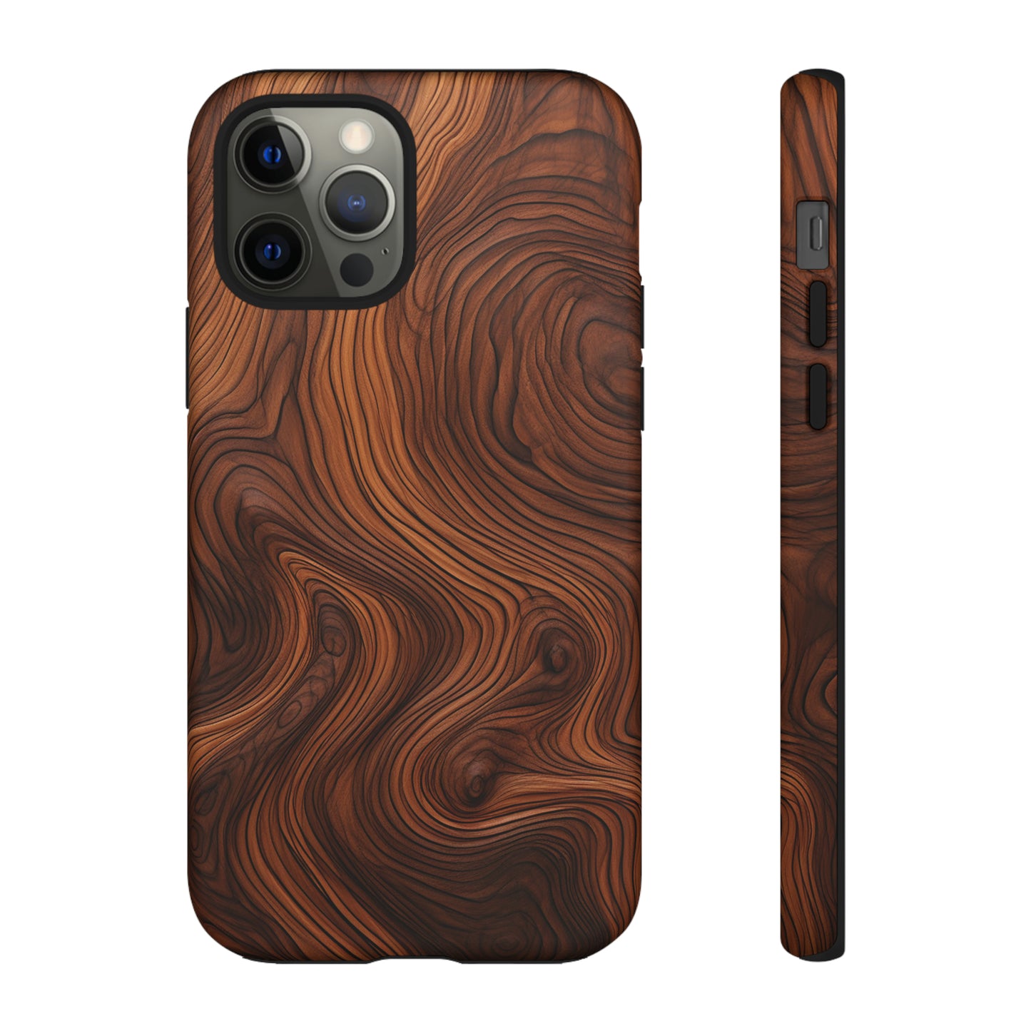 Walnut Pattern - Tough Cases | iPhone | Google Pixel | Samsung Galaxy