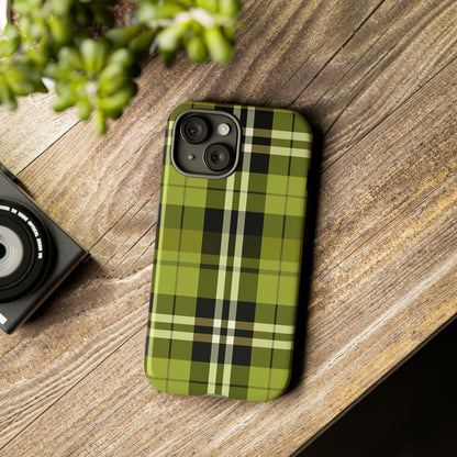 Pistachio Tartan - Tough Cases