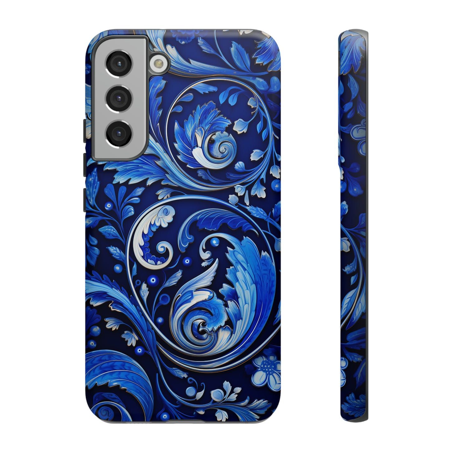 Royal Blue Paisley - Tough Cases