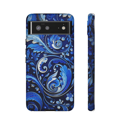 Royal Blue Paisley - Tough Cases