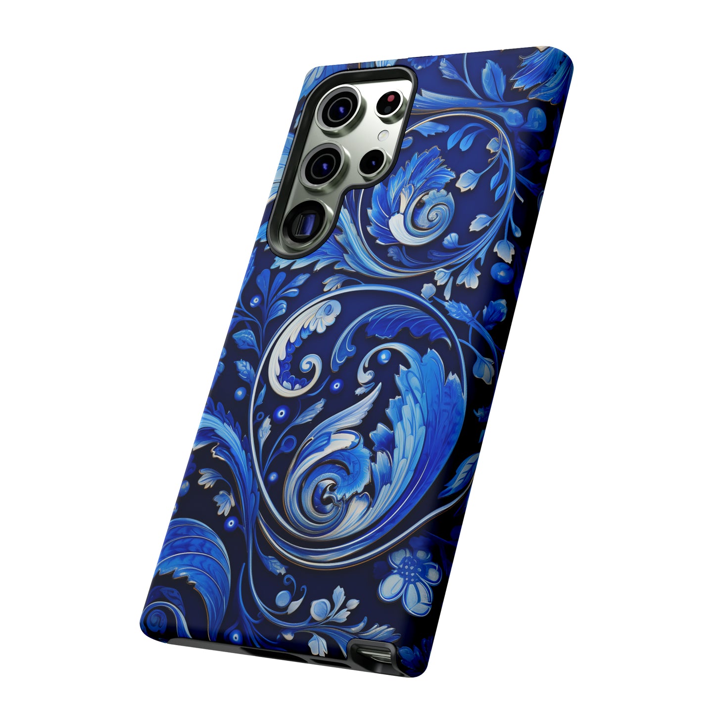 Royal Blue Paisley - Tough Cases