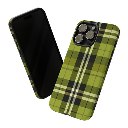 Pistachio Tartan - Tough Cases