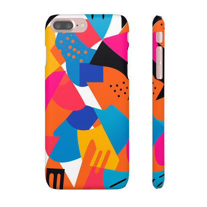 Colourful Shapes - Snap Cases