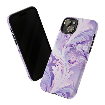 Pastel Lilac Paisley - Tough Cases