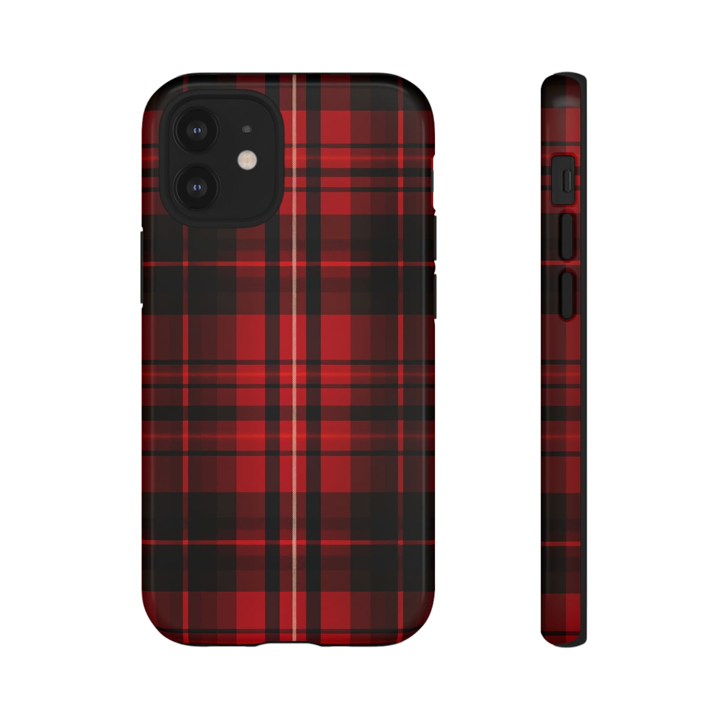 Cherry Red Tartan - Tough Cases