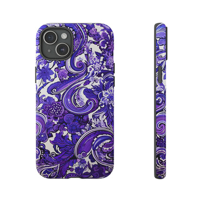 Purple Paisley - Tough Cases