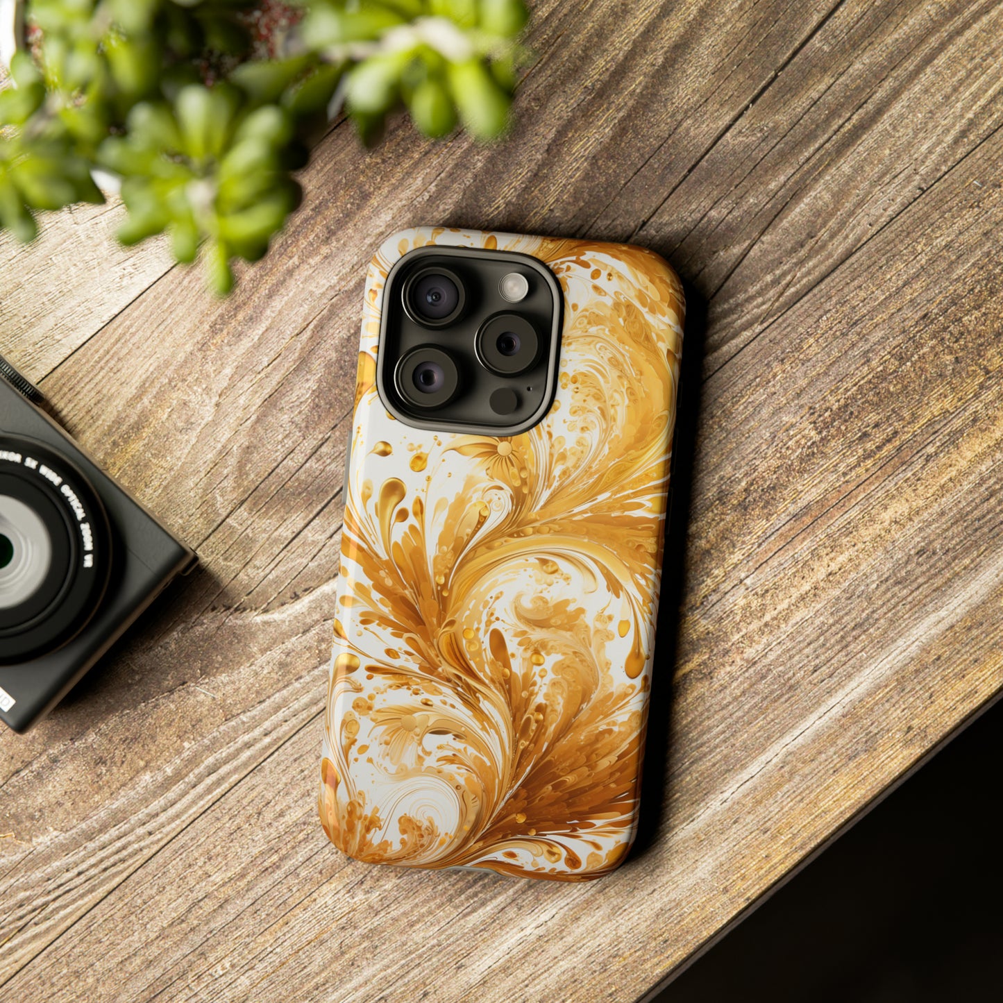 Gold Paisley - Tough Cases