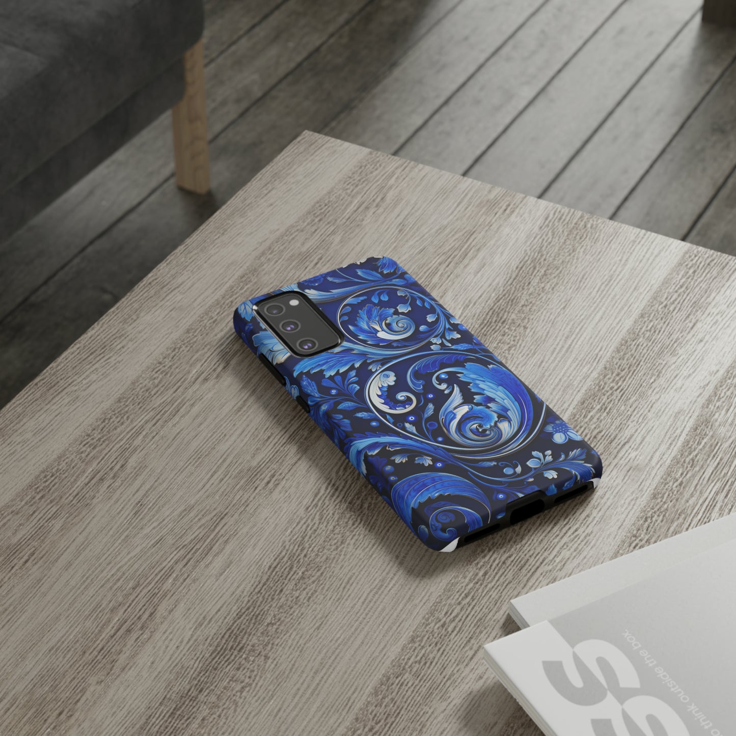 Royal Blue Paisley - Tough Cases