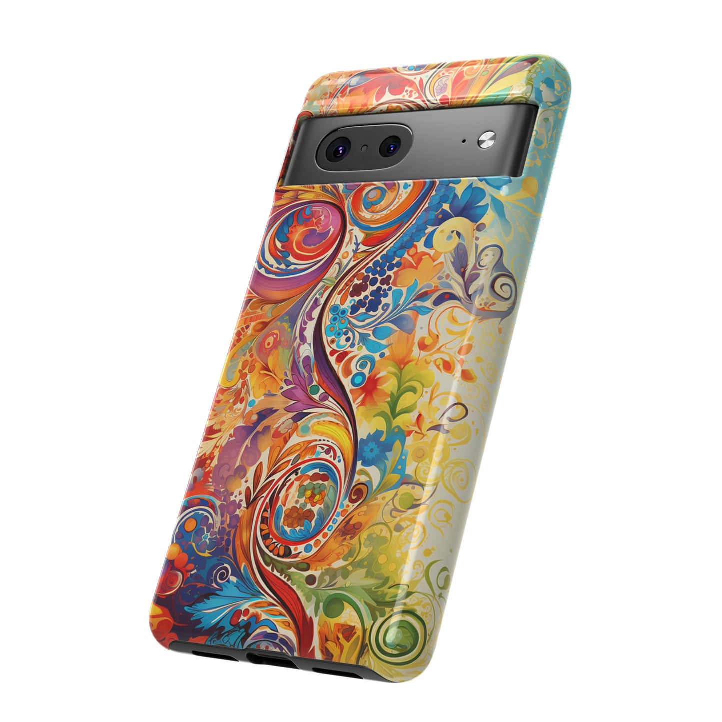 Rainbow Paisley - Tough Cases