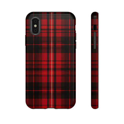 Cherry Red Tartan - Tough Cases