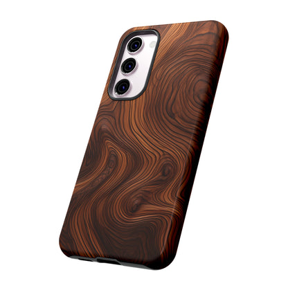 Walnut Pattern - Tough Cases | iPhone | Google Pixel | Samsung Galaxy