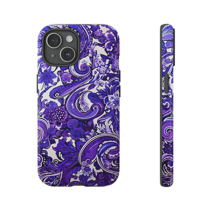 Purple Paisley - Tough Cases