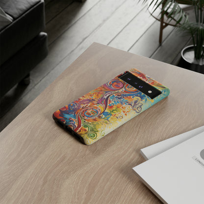 Rainbow Paisley - Tough Cases