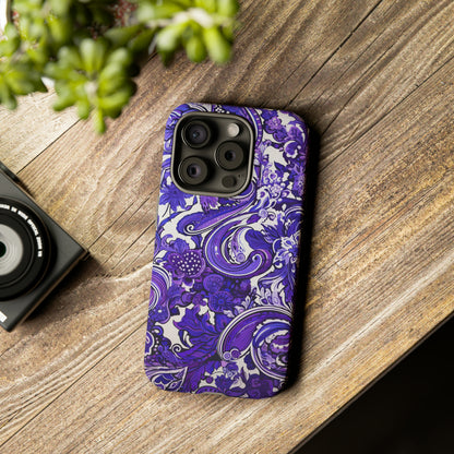 Purple Paisley - Tough Cases