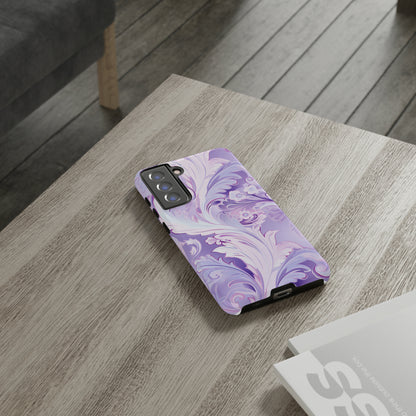 Pastel Lilac Paisley - Tough Cases