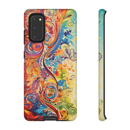 Rainbow Paisley - Tough Cases