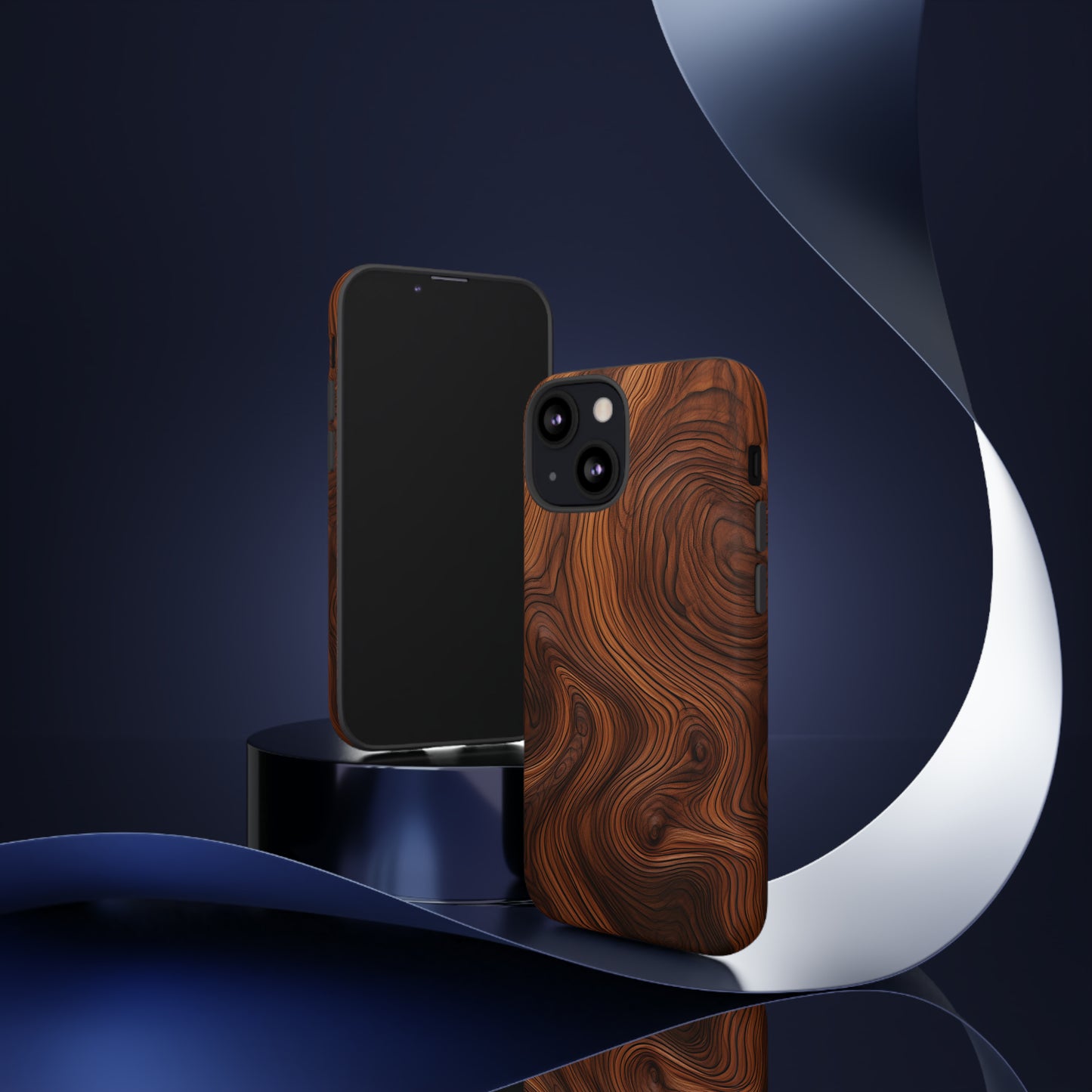 Walnut Pattern - Tough Cases | iPhone | Google Pixel | Samsung Galaxy