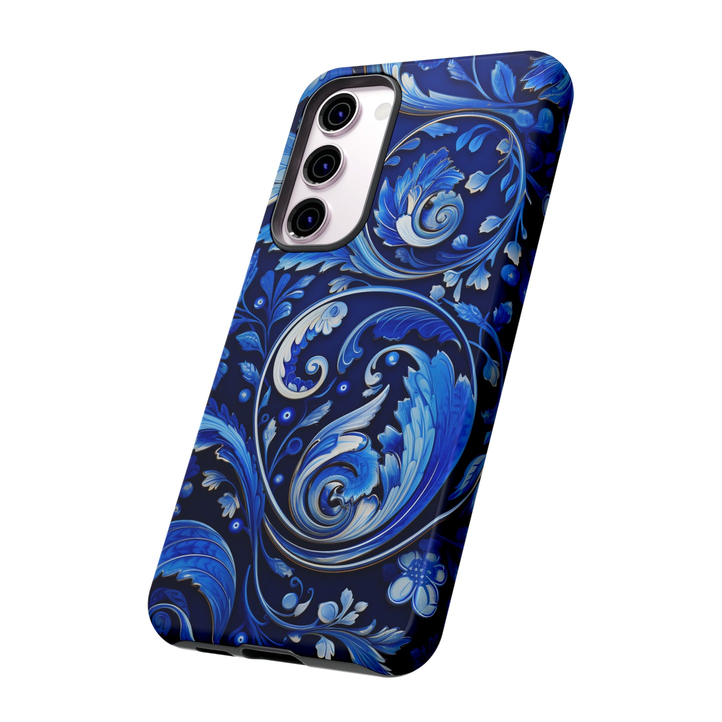 Royal Blue Paisley - Tough Cases