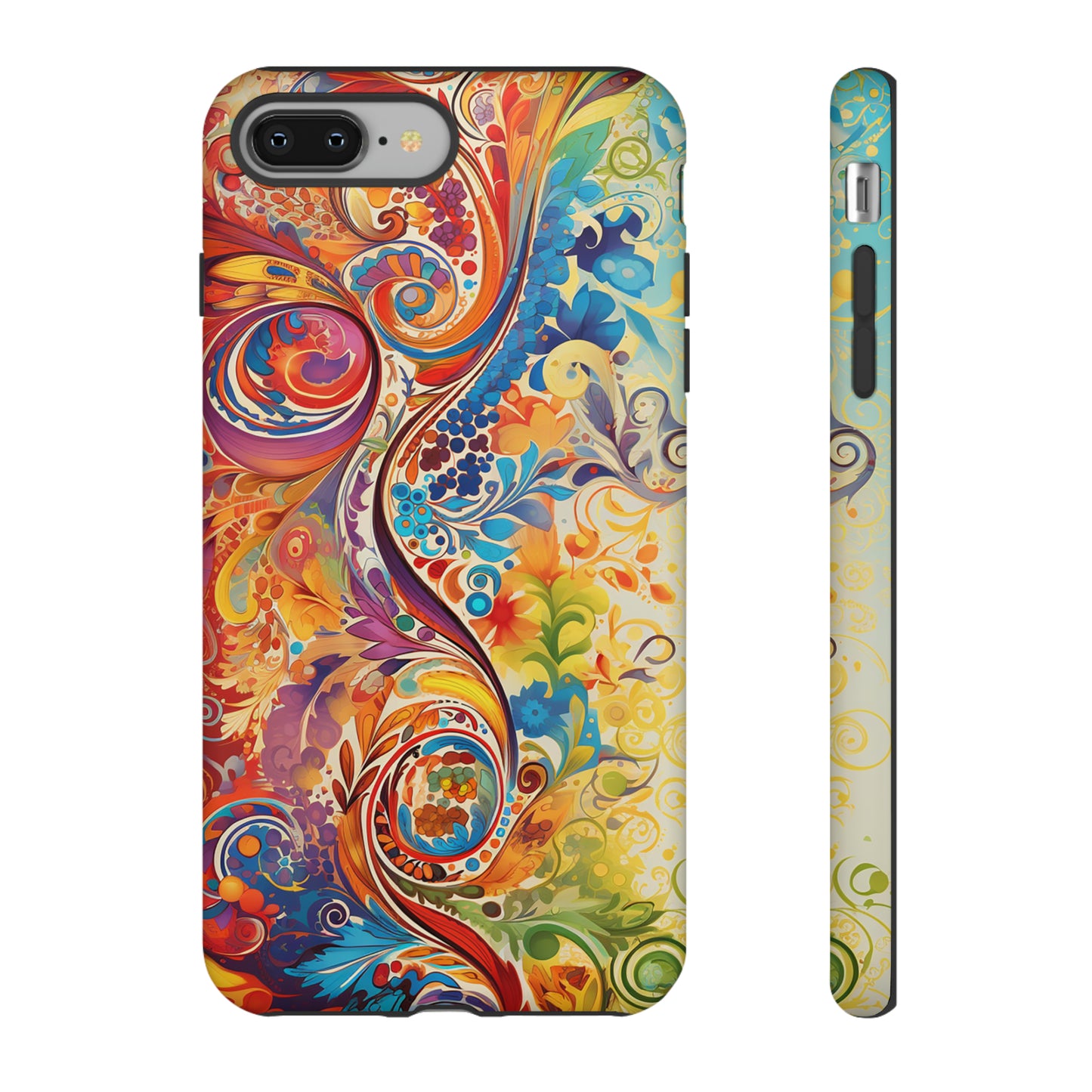 Rainbow Paisley - Tough Cases