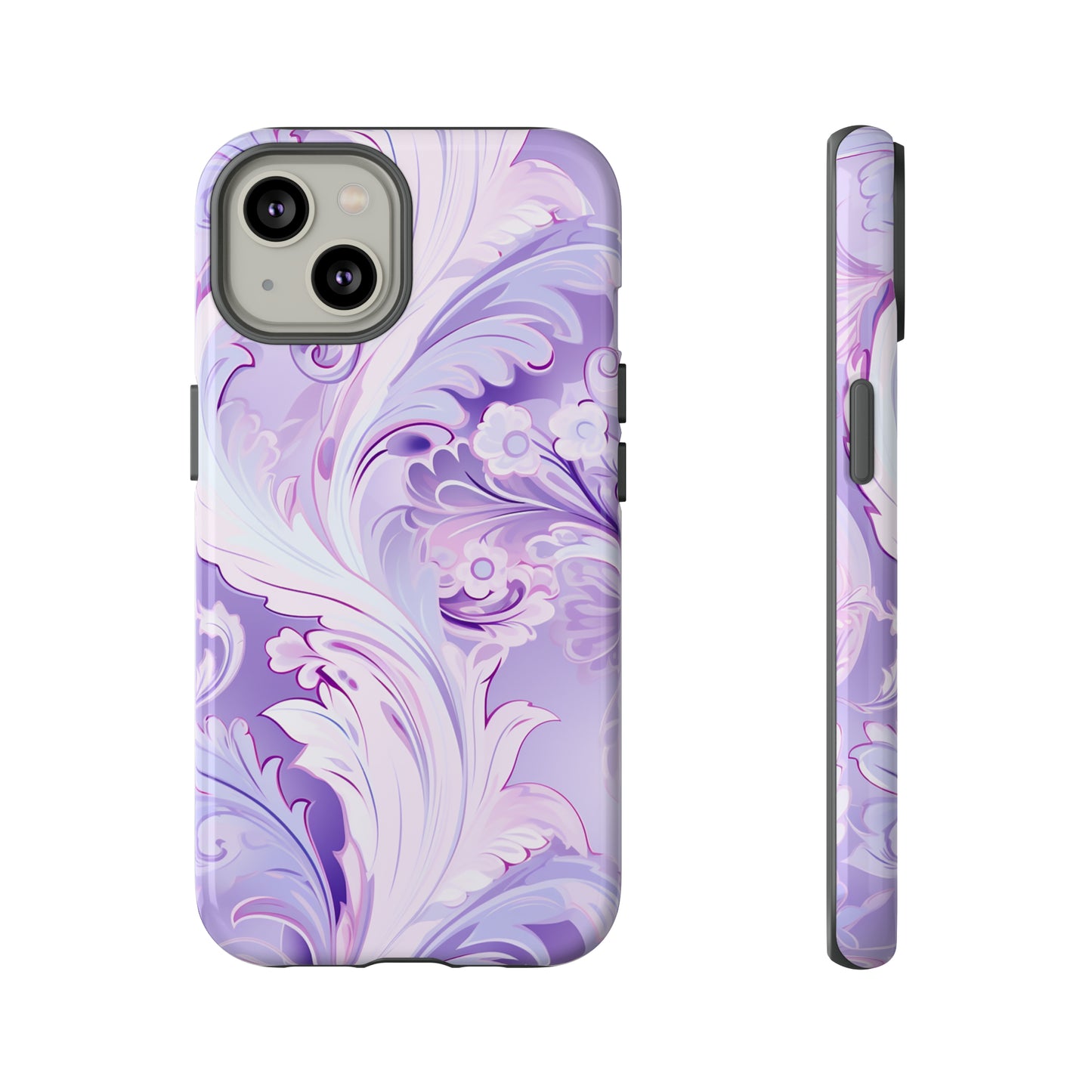 Pastel Lilac Paisley - Tough Cases