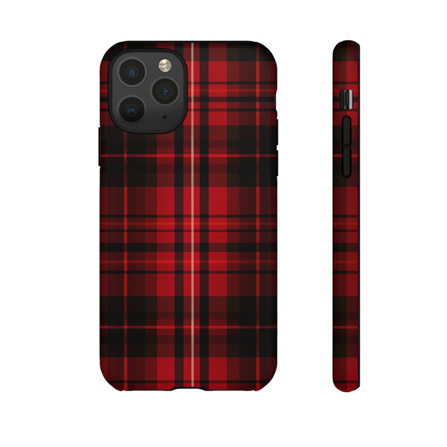 Cherry Red Tartan - Tough Cases