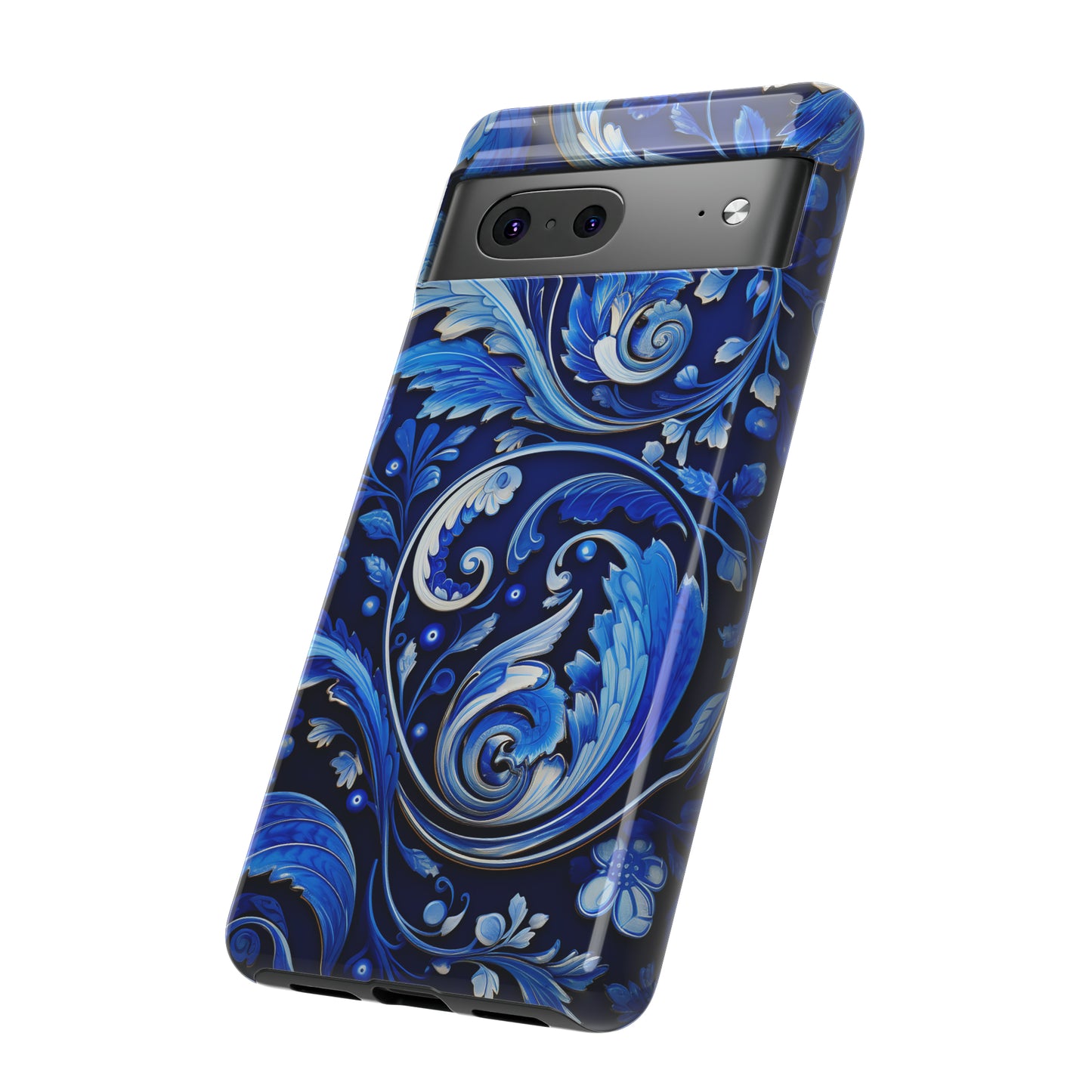 Royal Blue Paisley - Tough Cases