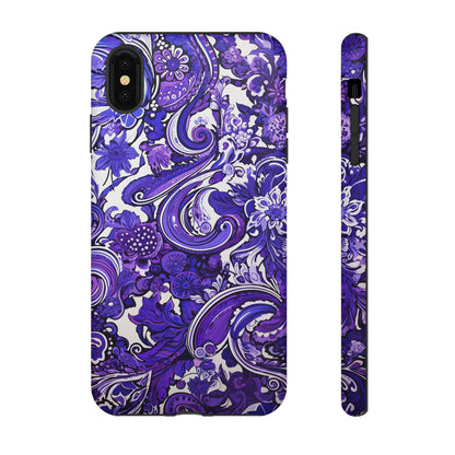 Purple Paisley - Tough Cases